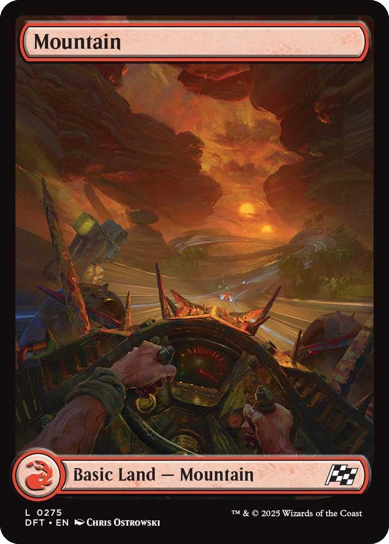 Image for Mountain (0275) (275) (Aetherdrift) (DFT) - Magic: The Gathering