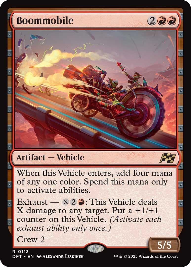 Image for Boommobile (113) (Foil) (Aetherdrift) (DFT) - Magic: The Gathering