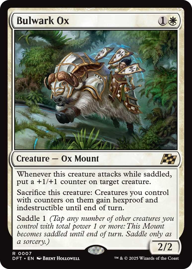 Image for Bulwark Ox (7) (Foil) (Aetherdrift) (DFT) - Magic: The Gathering