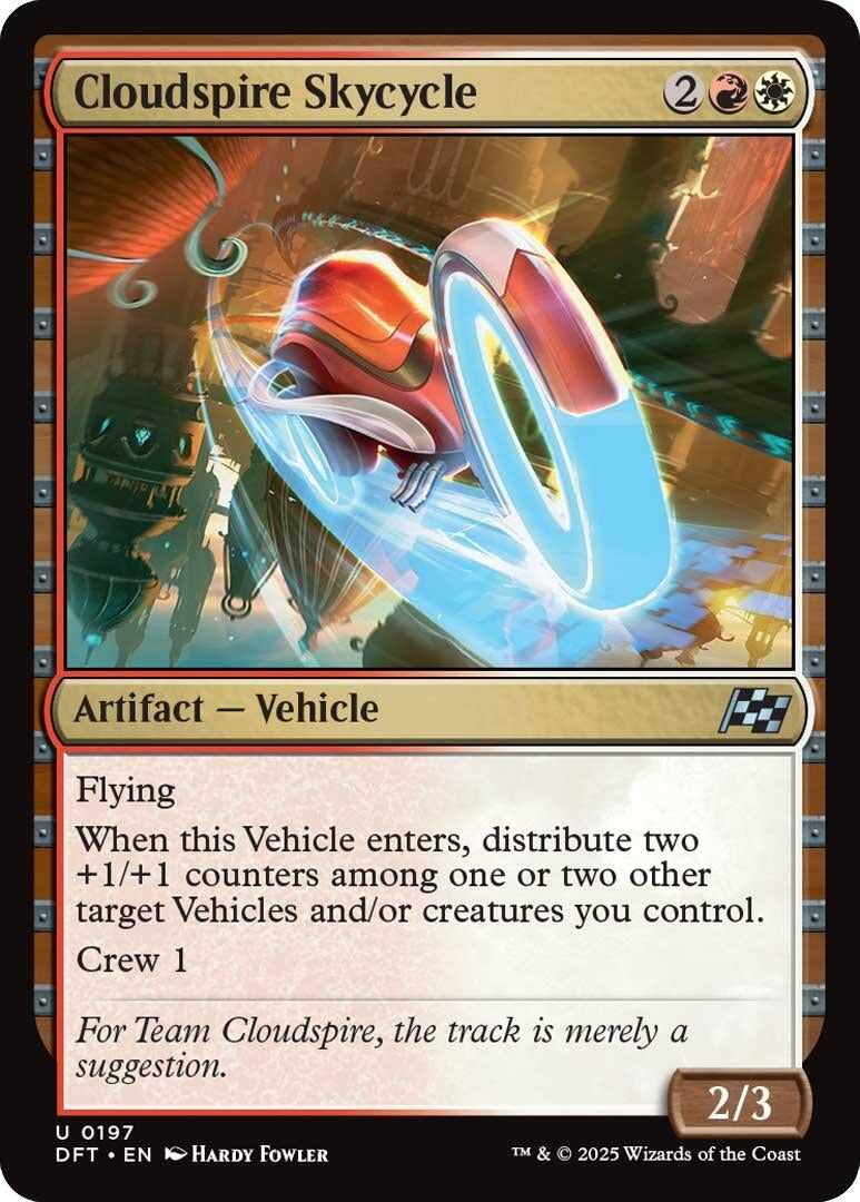 Image for Cloudspire Skycycle (197) (Foil) (Aetherdrift) (DFT) - Magic: The Gathering
