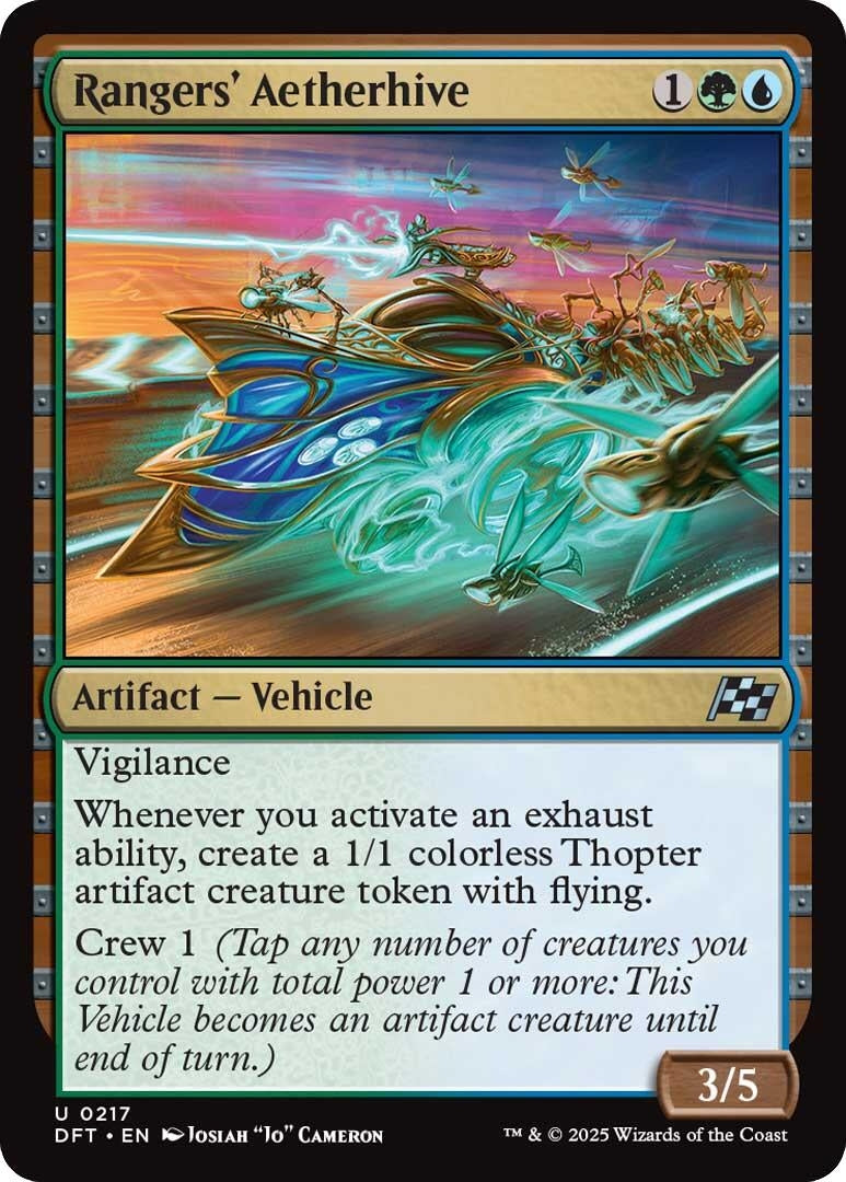 Image for Rangers' Aetherhive (217) (Aetherdrift) (DFT) - Magic: The Gathering