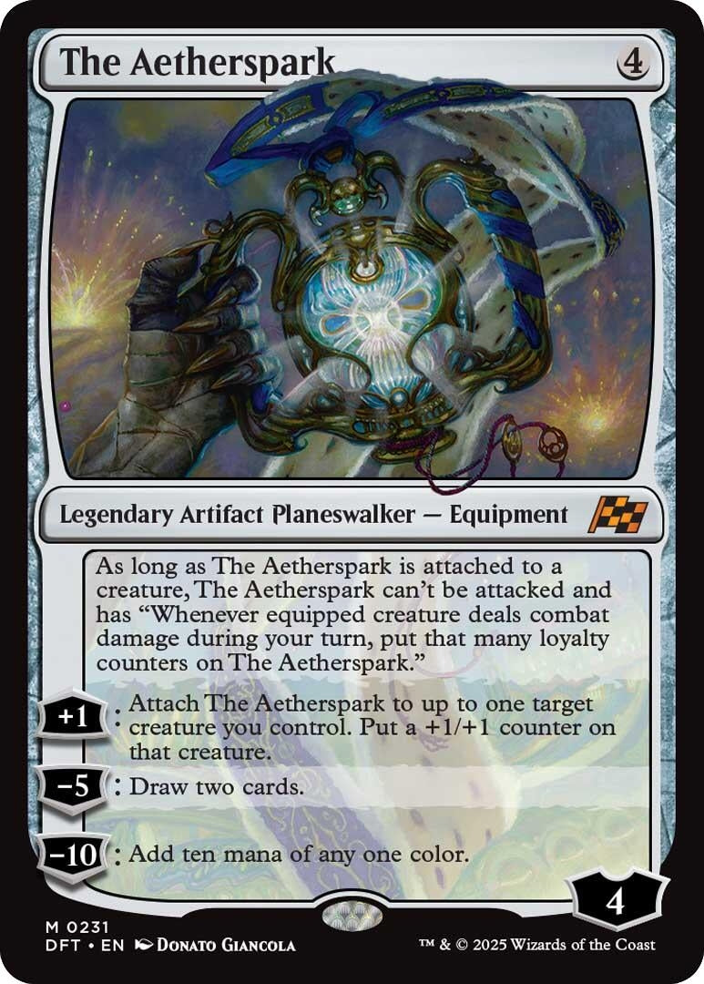 Image for The Aetherspark (231) (Aetherdrift) (DFT) - Magic: The Gathering