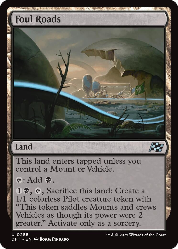 Image for Foul Roads (255) (Aetherdrift) (DFT) - Magic: The Gathering