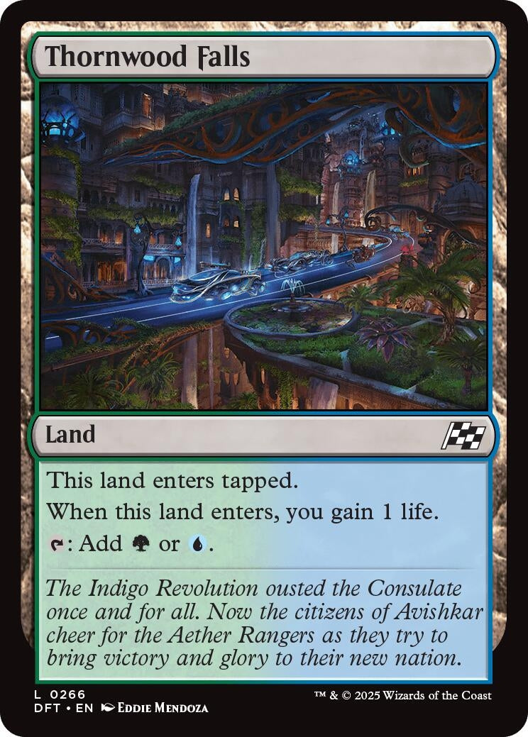 Image for Thornwood Falls (266) (Foil) (Aetherdrift) (DFT) - Magic: The Gathering