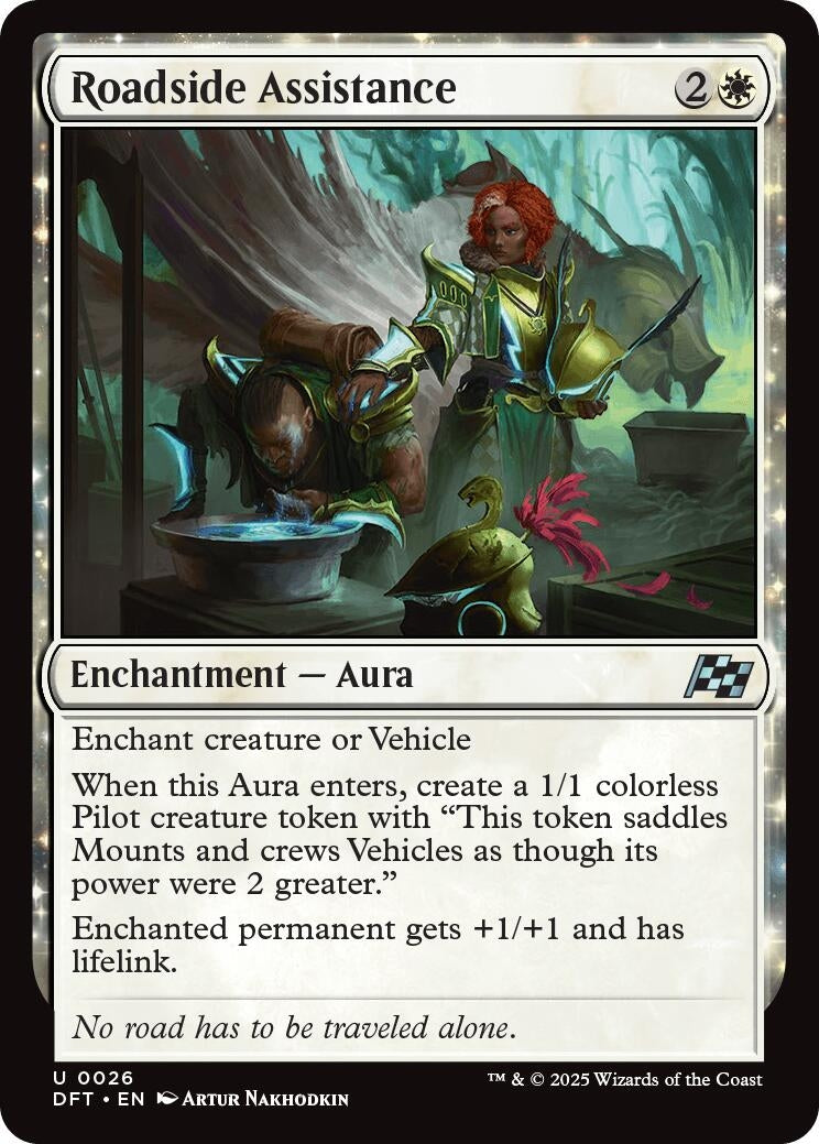 Image for Roadside Assistance (26) (Foil) (Aetherdrift) (DFT) - Magic: The Gathering