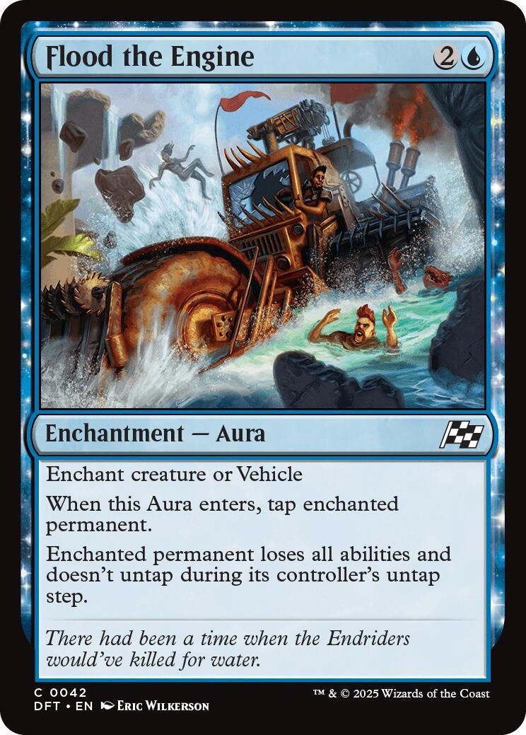 Image for Flood the Engine (42) (Foil) (Aetherdrift) (DFT) - Magic: The Gathering
