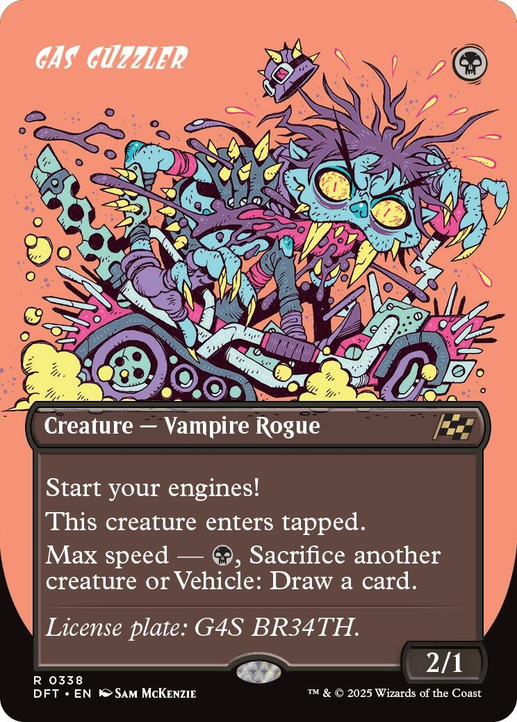 Image for Gas Guzzler (Borderless) (338) (Aetherdrift) (DFT) - Magic: The Gathering