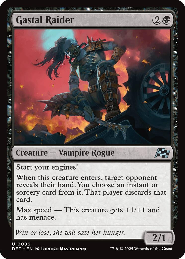 Image for Gastal Raider (86) (Foil) (Aetherdrift) (DFT) - Magic: The Gathering