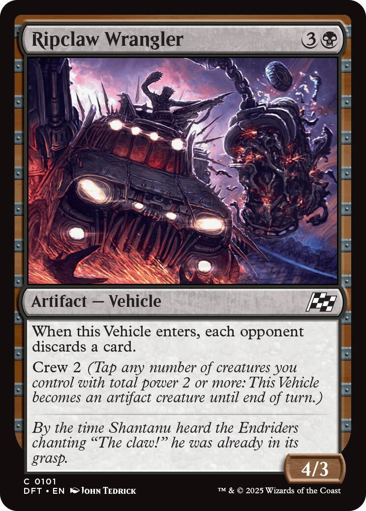 Image for Ripclaw Wrangler (101) (Foil) (Aetherdrift) (DFT) - Magic: The Gathering
