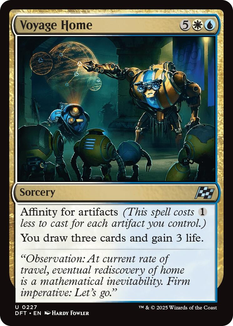Image for Voyage Home (227) (Foil) (Aetherdrift) (DFT) - Magic: The Gathering