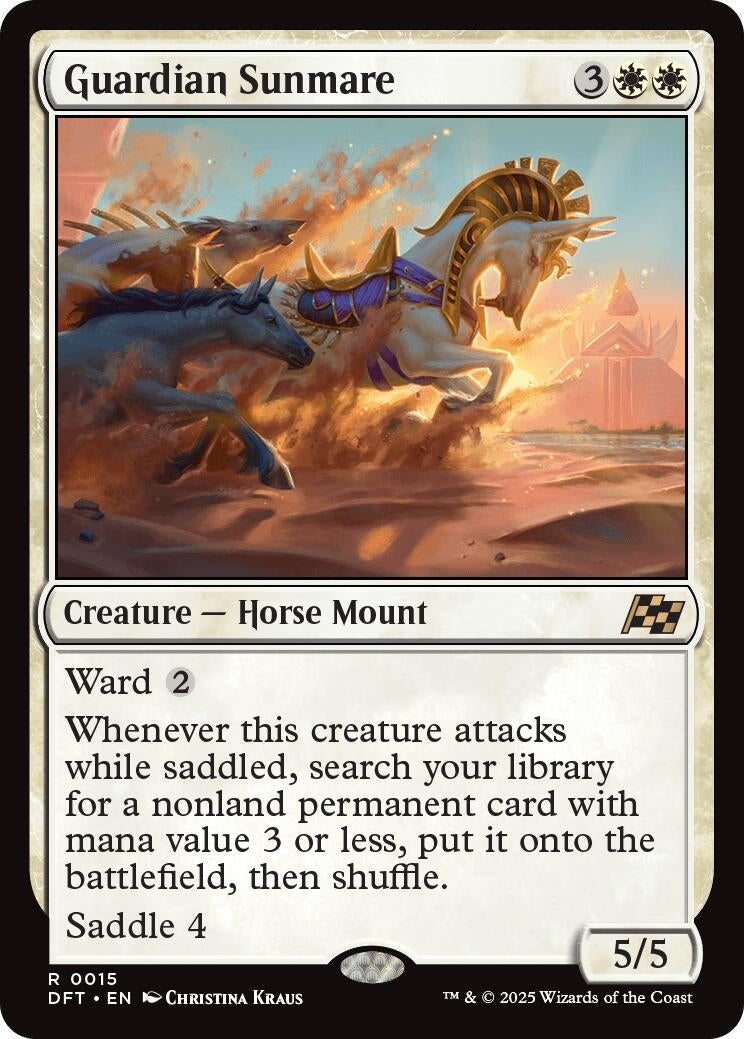 Image for Guardian Sunmare (15) (Foil) (Aetherdrift) (DFT) - Magic: The Gathering