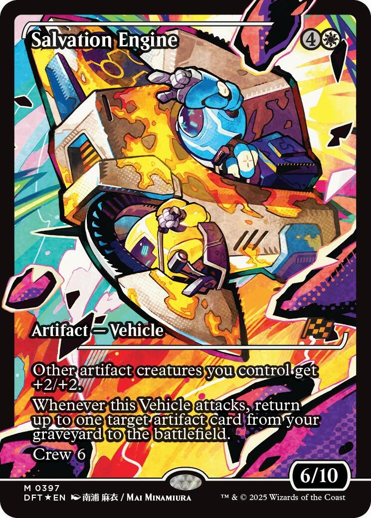Image for Salvation Engine (Showcase) (397) (Foil) (Aetherdrift) (DFT) - Magic: The Gathering