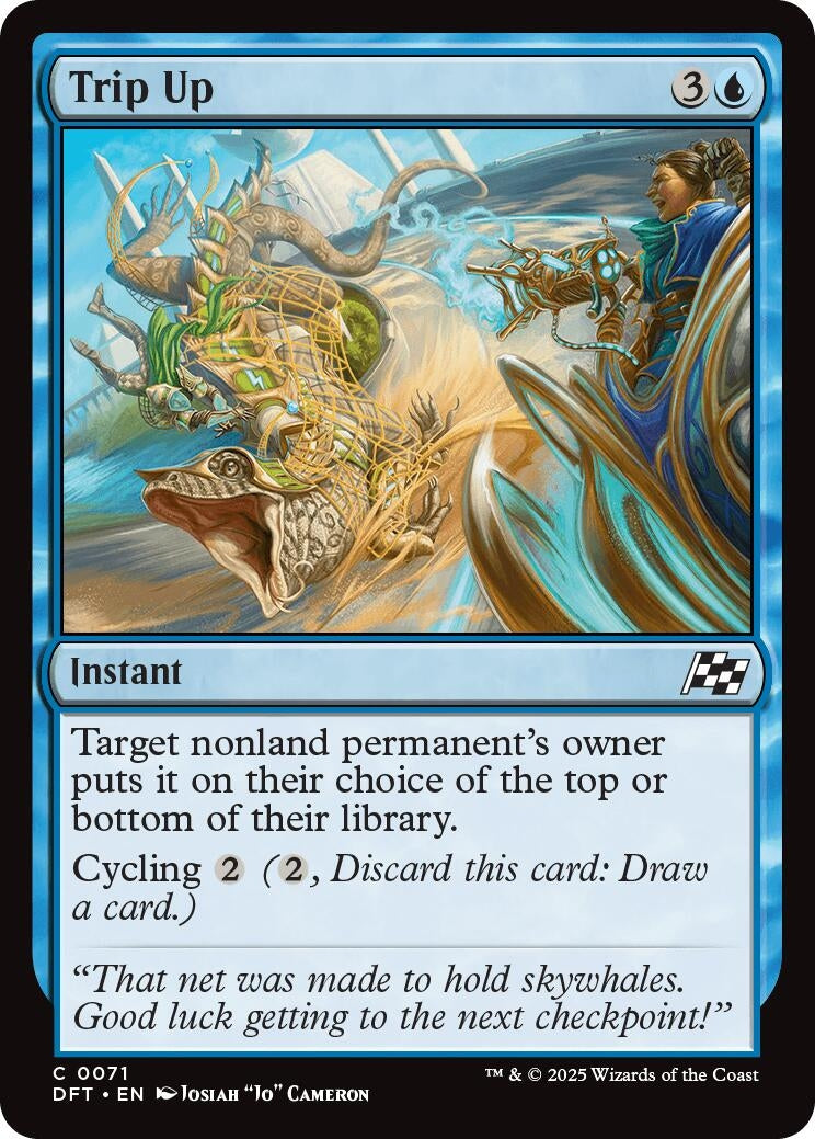 Image for Trip Up (71) (Aetherdrift) (DFT) - Magic: The Gathering