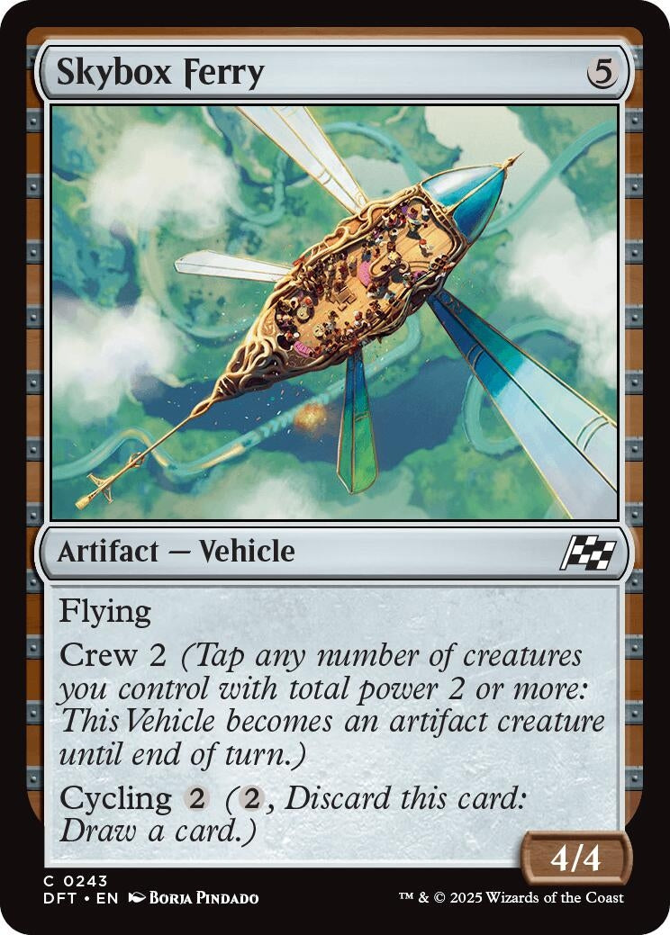 Image for Skybox Ferry (243) (Aetherdrift) (DFT) - Magic: The Gathering