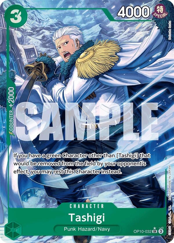 Image for Tashigi (Parallel) (OP10-032) (Foil) (Royal Blood) - One Piece Card Game