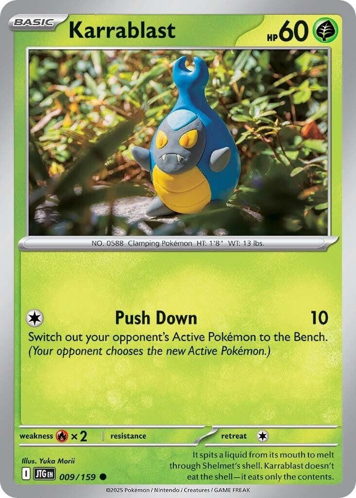 Image for Karrablast (009/159) (SV09: Journey Together) - Pokemon
