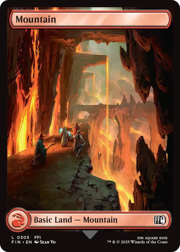 Image for Mountain (0305) (305) (Foil) (FINAL FANTASY) - Magic: The Gathering