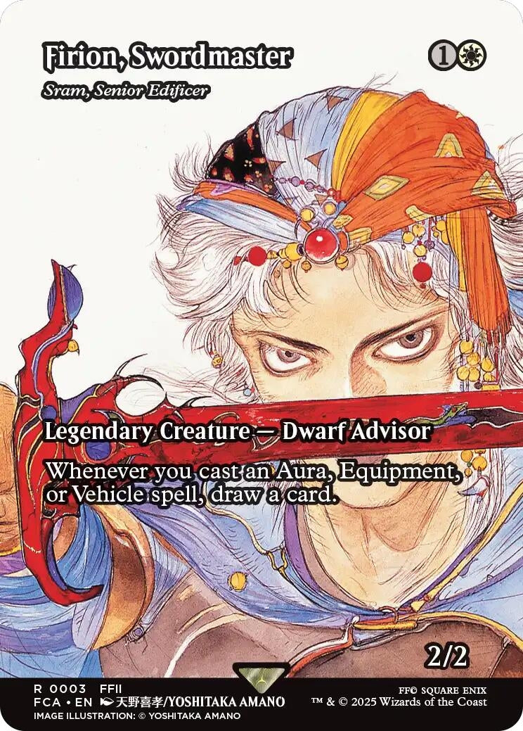 Firion, Swordmaster - Sram, Senior Edificer (Showcase) (3) (FINAL FANTASY: Through the Ages)