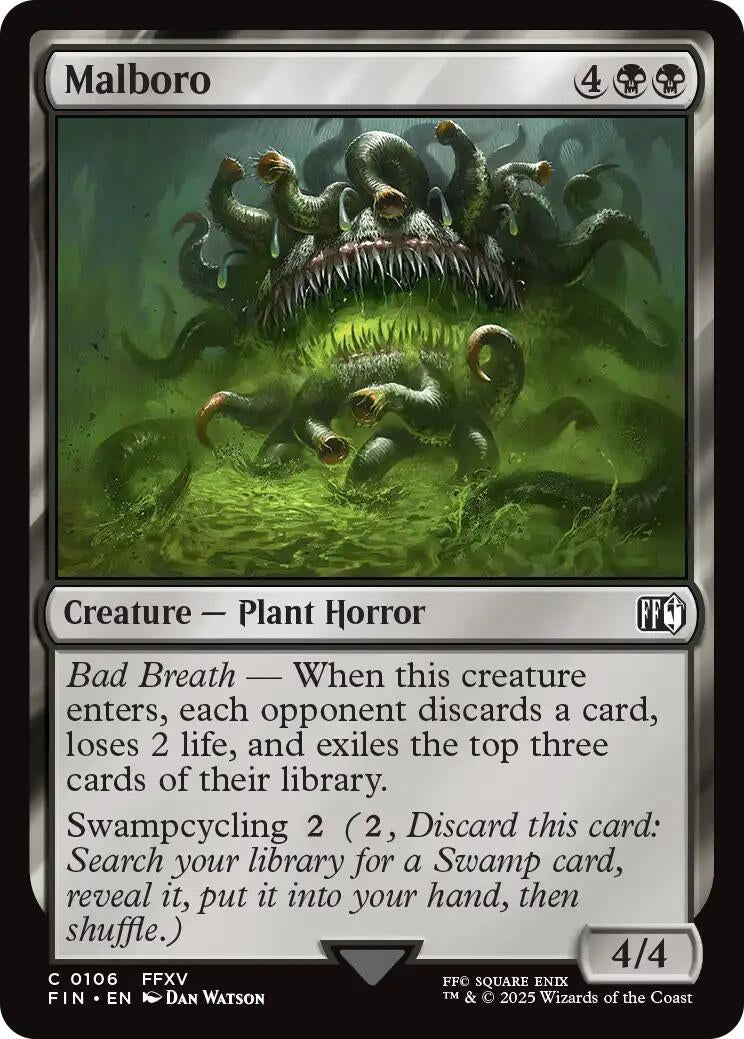 Image for Japanese Magic: The Gathering - Malboro (106) (Foil) (FINAL FANTASY) - Magic: The Gathering