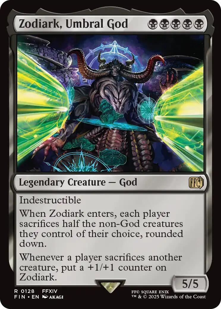 Image for Zodiark, Umbral God (128) (Foil) (FINAL FANTASY) - Magic: The Gathering