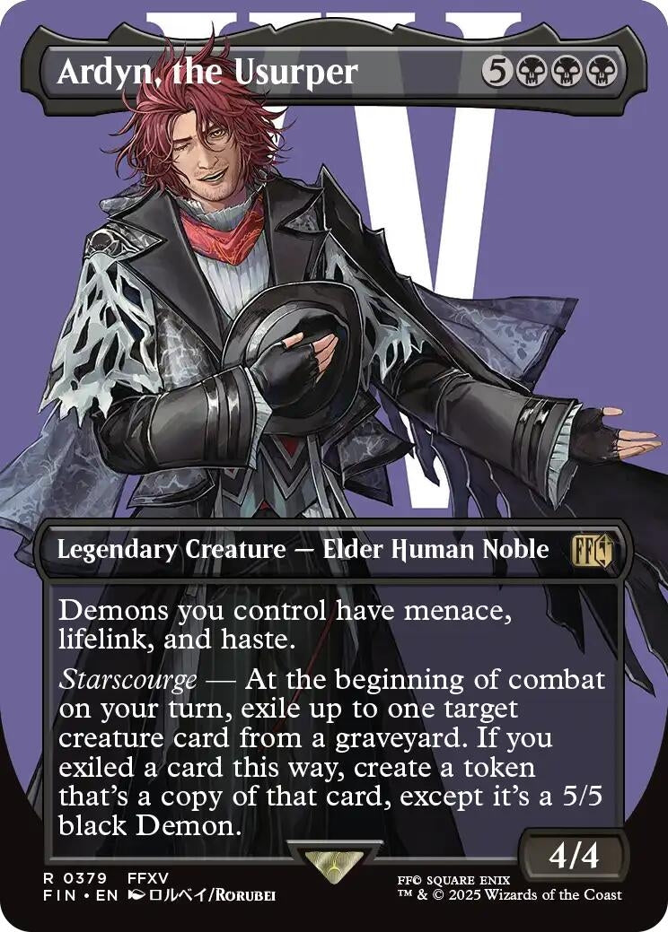 Ardyn, the Usurper (0379) (Borderless) (379) (FINAL FANTASY)