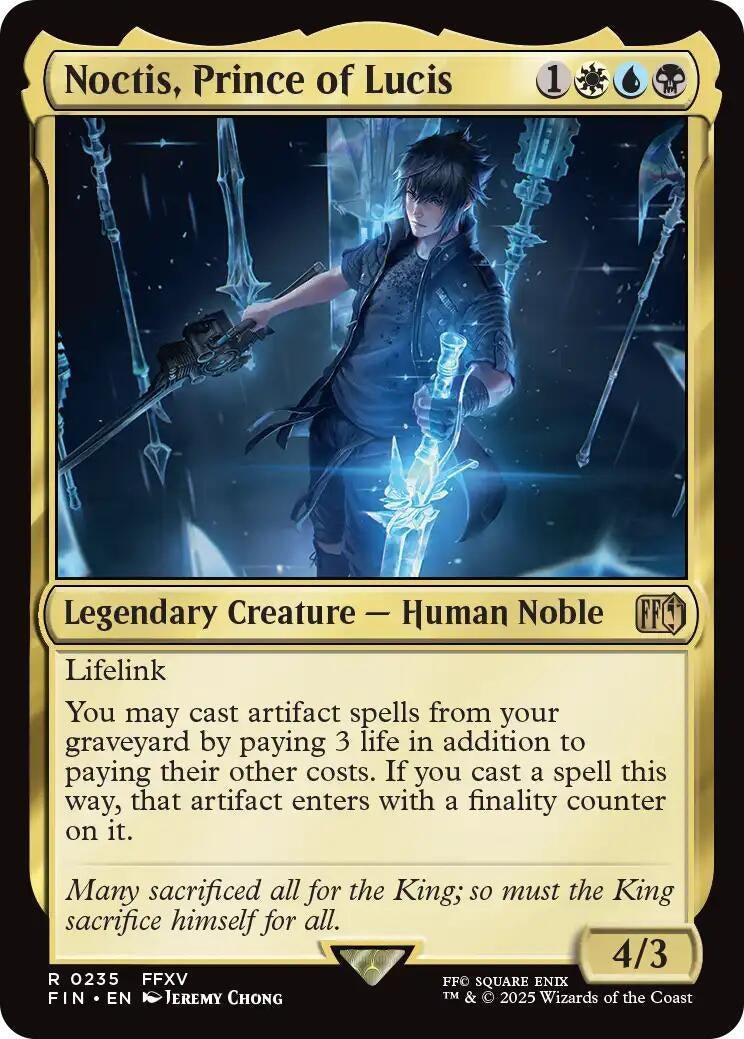Image for Noctis, Prince of Lucis (235) (FINAL FANTASY) - Magic: The Gathering