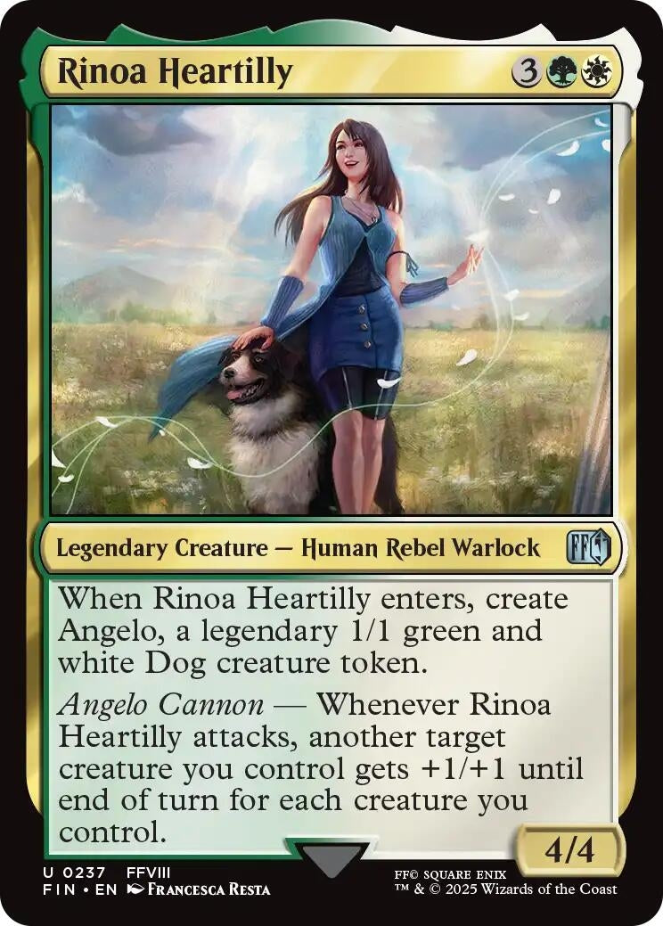 Image for Rinoa Heartilly (237) (Foil) (FINAL FANTASY) - Magic: The Gathering