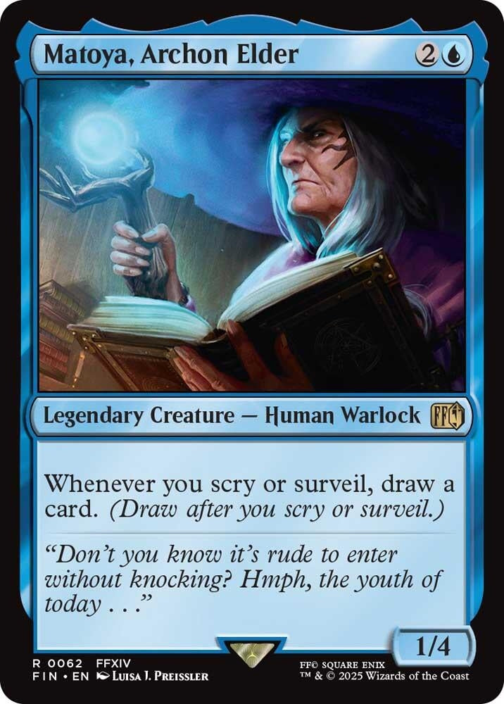 Matoya, Archon Elder (62) (Foil) (FINAL FANTASY)