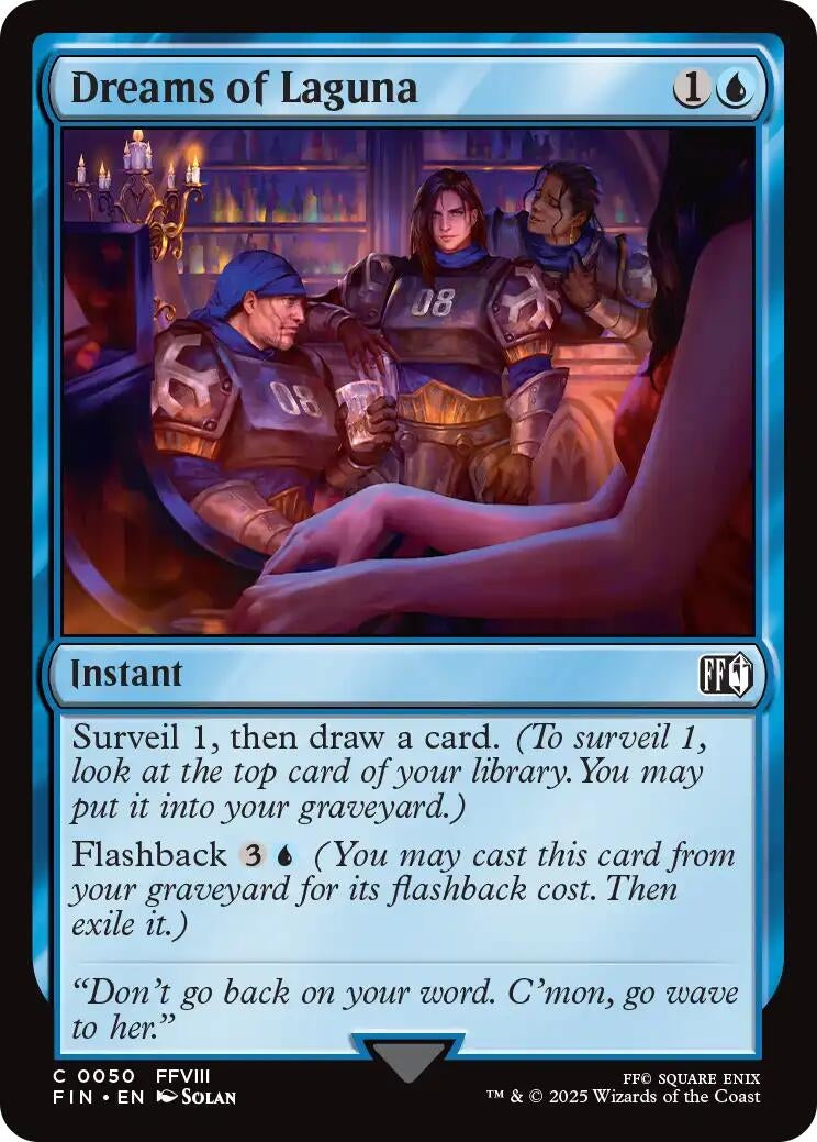 Image for Dreams of Laguna (50) (Foil) (FINAL FANTASY) - Magic: The Gathering