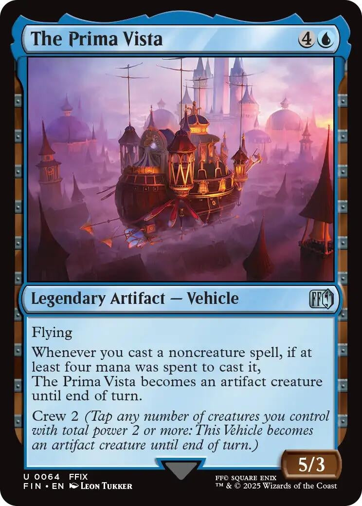 Image for The Prima Vista (64) (Foil) (FINAL FANTASY) - Magic: The Gathering