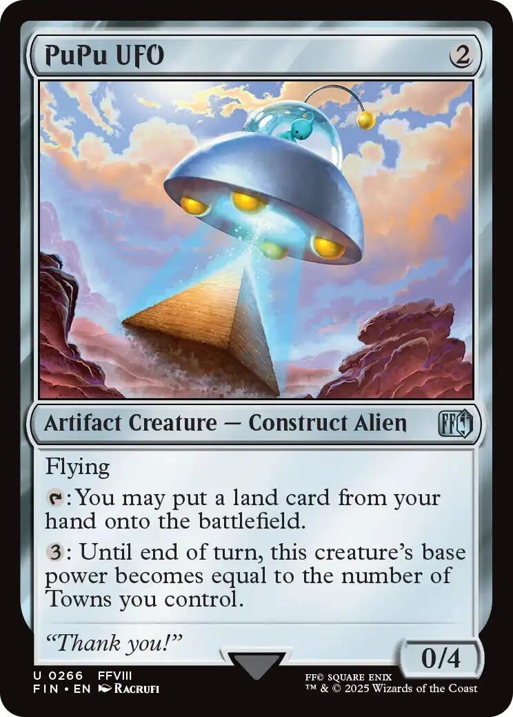 Image for PuPu UFO (266) (Foil) (FINAL FANTASY) - Magic: The Gathering