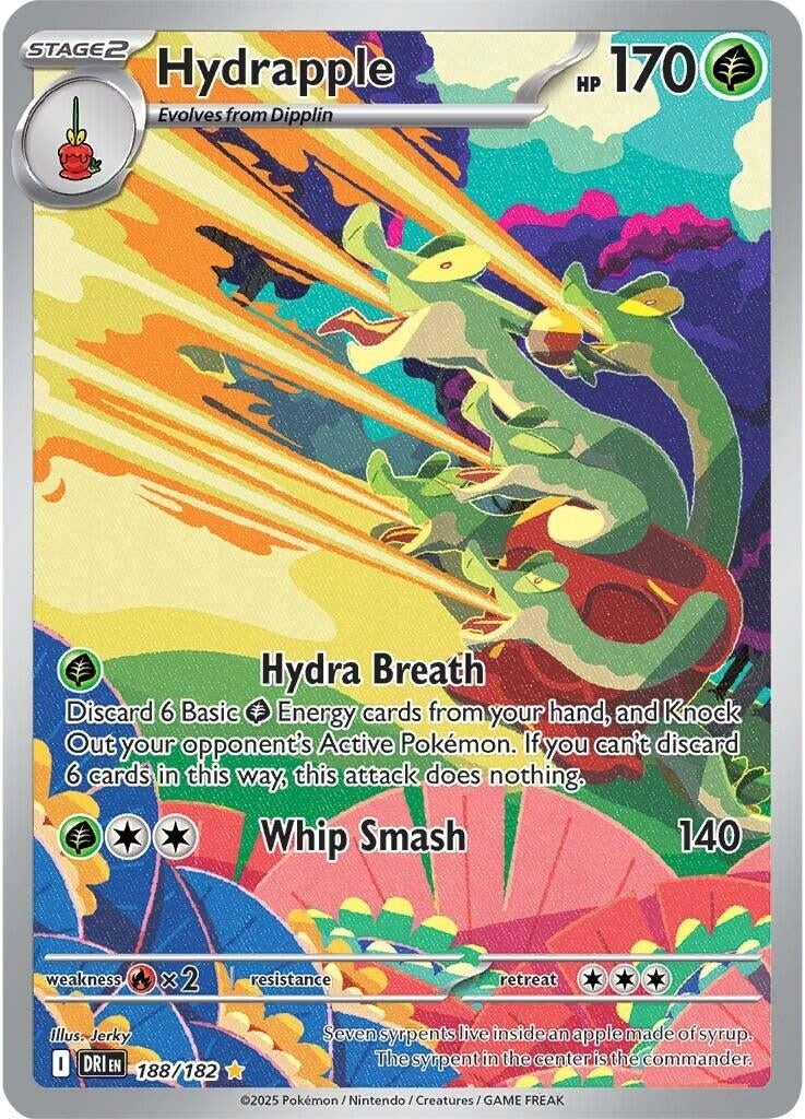 Hydrapple (188/182) (SV10: Destined Rivals)
