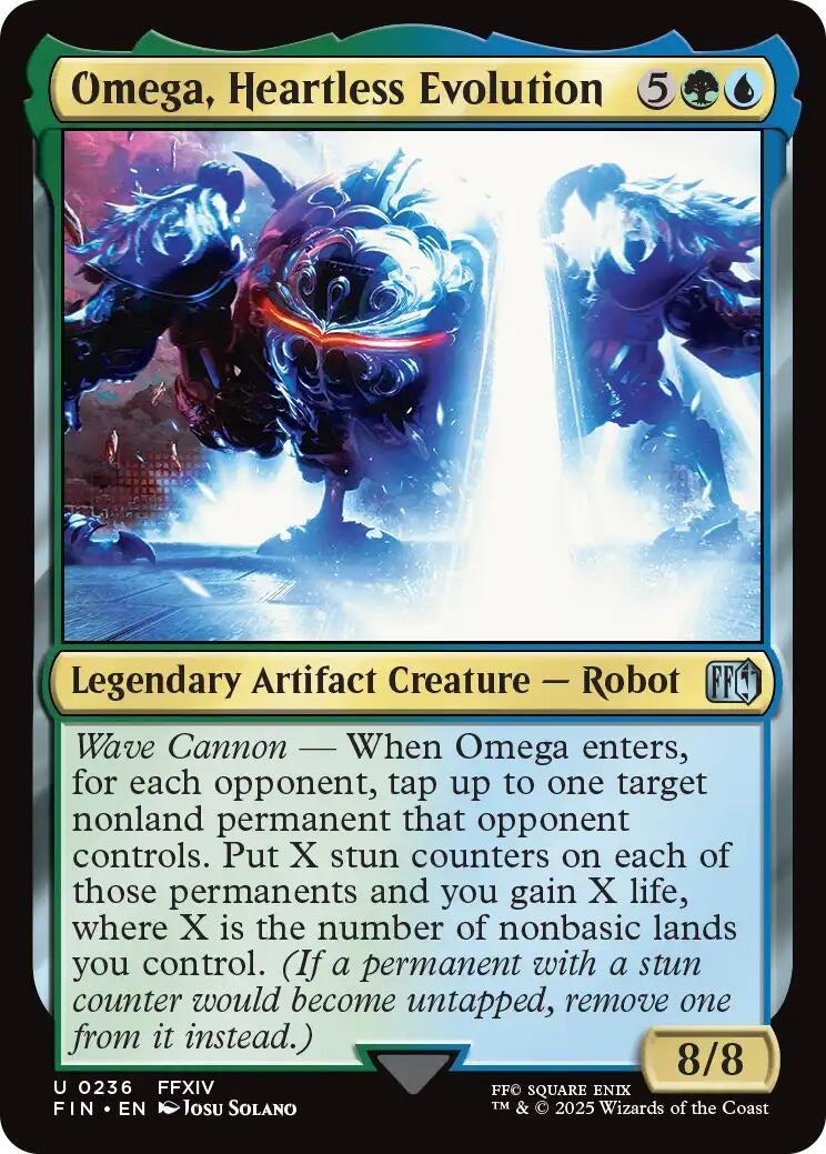 Omega, Heartless Evolution (236) (Foil) (FINAL FANTASY)