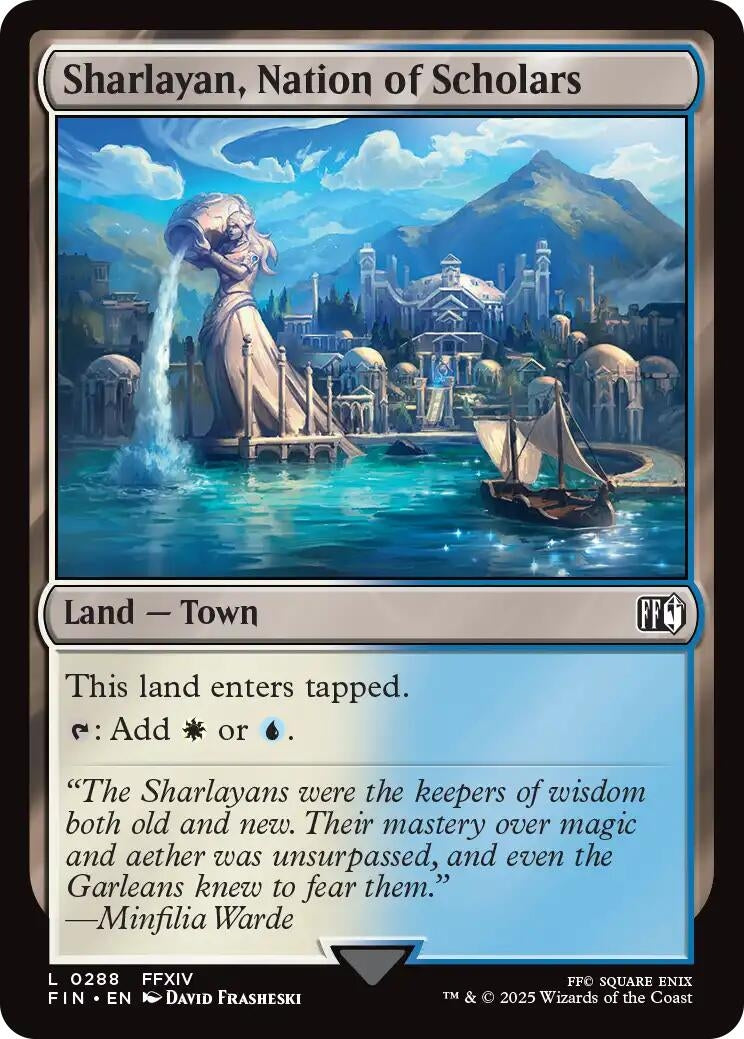 Image for Japanese Magic: The Gathering - Sharlayan, Nation of Scholars (288) (Foil) (FINAL FANTASY) - Magic: The Gathering