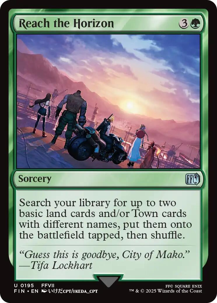 Image for Reach the Horizon (195) (Foil) (FINAL FANTASY) - Magic: The Gathering