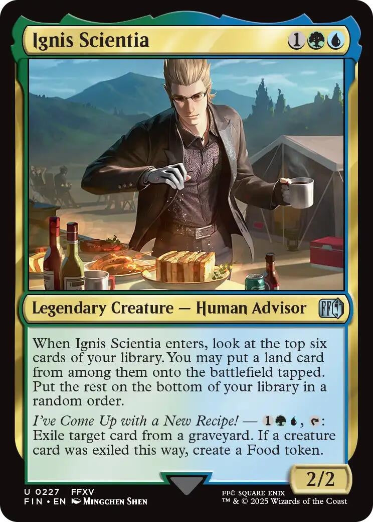 Image for Ignis Scientia (227) (Foil) (FINAL FANTASY) - Magic: The Gathering