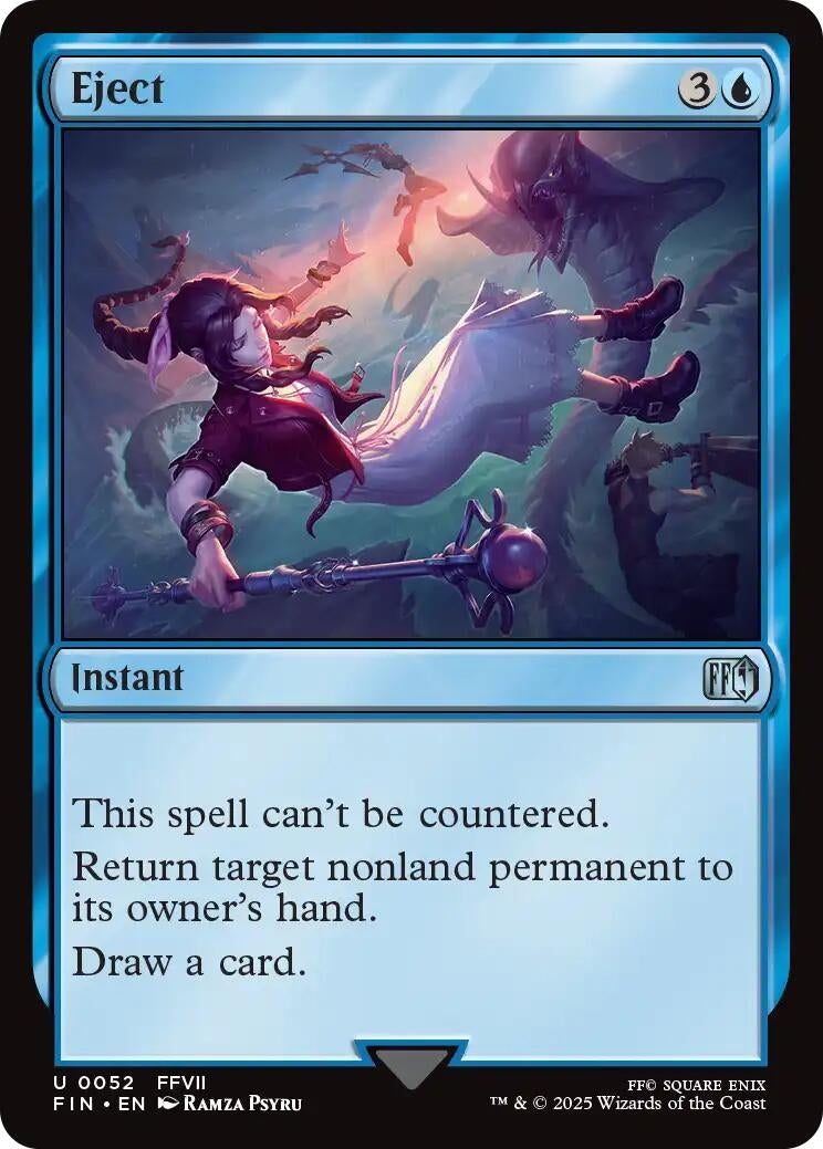 Image for Japanese Magic: The Gathering - Eject (52) (Foil) (FINAL FANTASY) - Magic: The Gathering