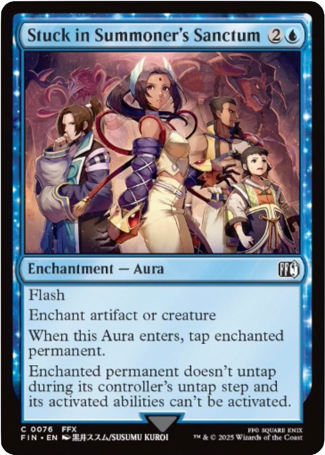 Image for Stuck in Summoner's Sanctum (76) (Foil) (FINAL FANTASY) - Magic: The Gathering
