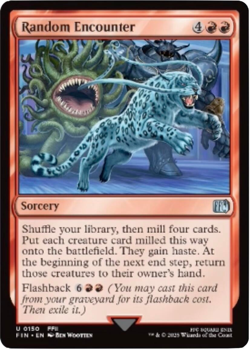 Image for Random Encounter (150) (Foil) (FINAL FANTASY) - Magic: The Gathering