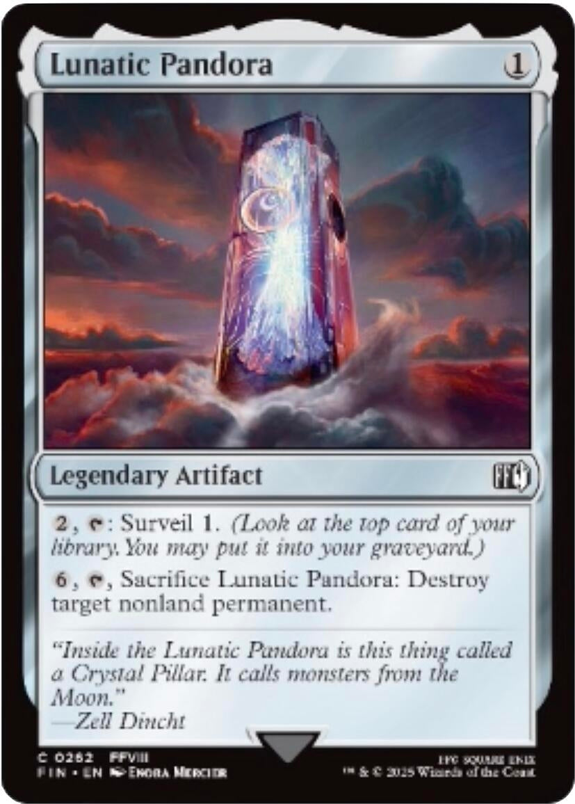 Image for Lunatic Pandora (262) (Foil) (FINAL FANTASY) - Magic: The Gathering