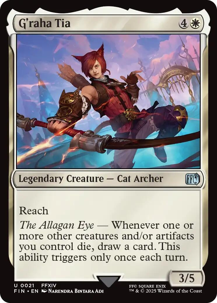 Image for Japanese Magic: The Gathering - G'raha Tia (21) (Foil) (FINAL FANTASY) - Magic: The Gathering