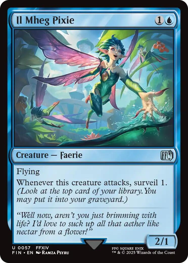 Image for Il Mheg Pixie (57) (Foil) (FINAL FANTASY) - Magic: The Gathering
