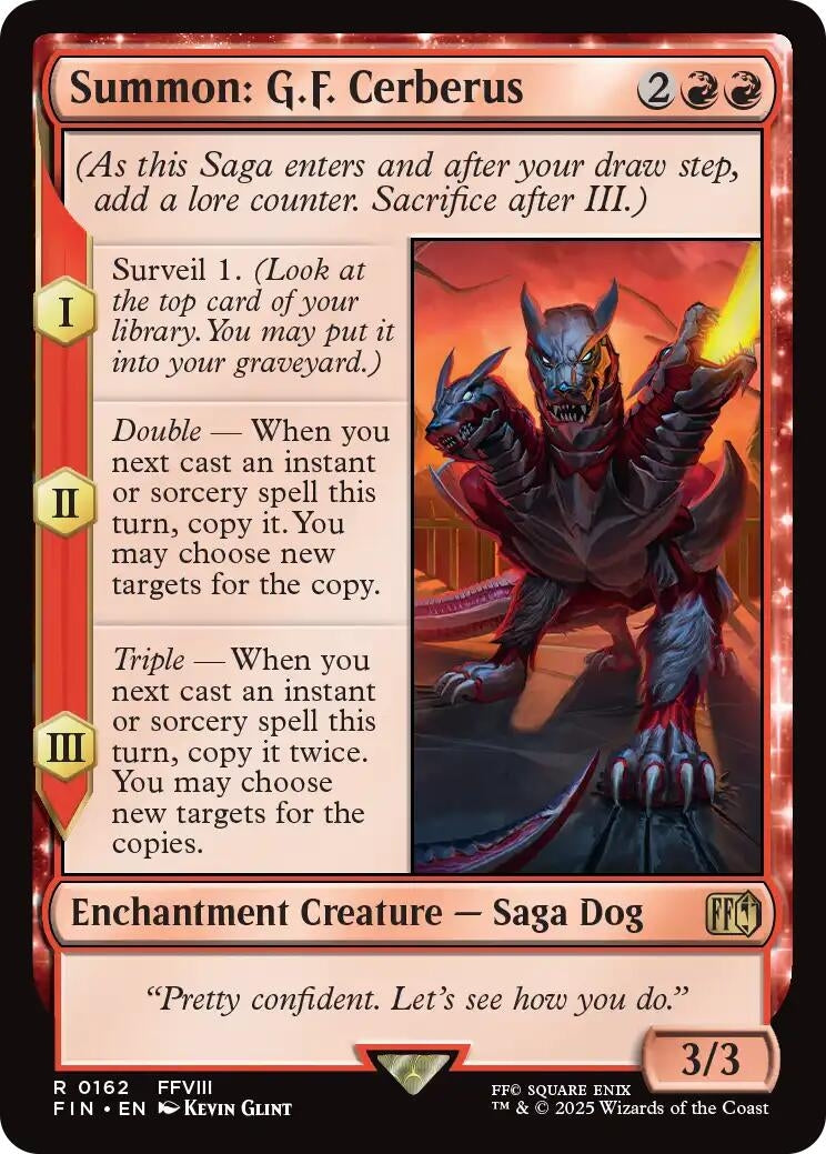 Summon: G.F. Cerberus (162) (Foil) (FINAL FANTASY)