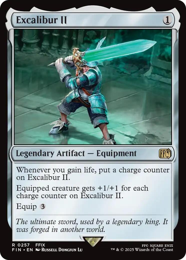 Image for Excalibur II (257) (Foil) (FINAL FANTASY) - Magic: The Gathering