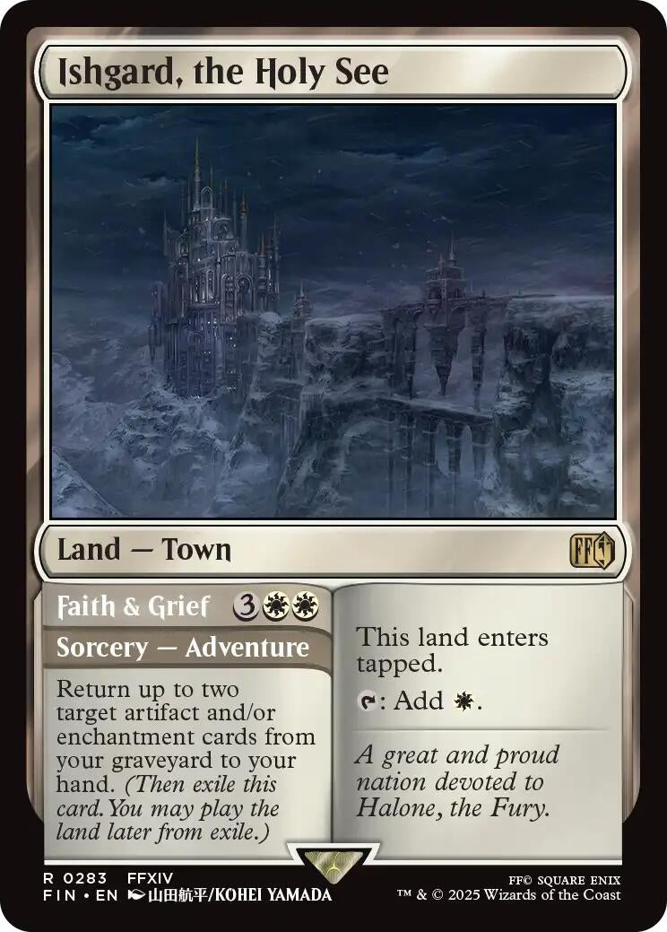 Image for Ishgard, the Holy See (283) (FINAL FANTASY) - Magic: The Gathering