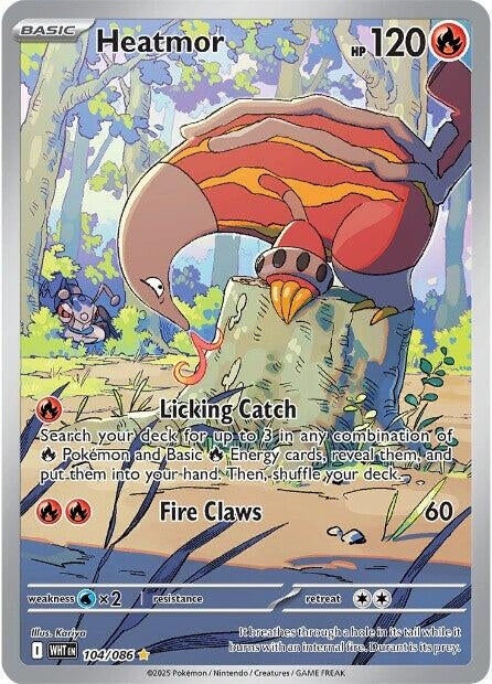 Image for Heatmor (104/086) (SV: White Flare) - Pokemon