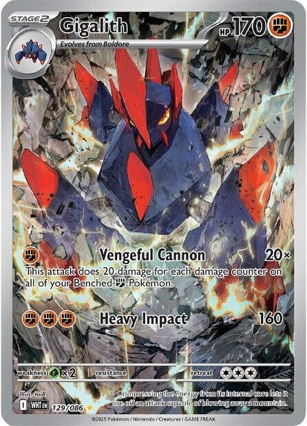 Image for Gigalith (129/086) (SV: White Flare) - Pokemon