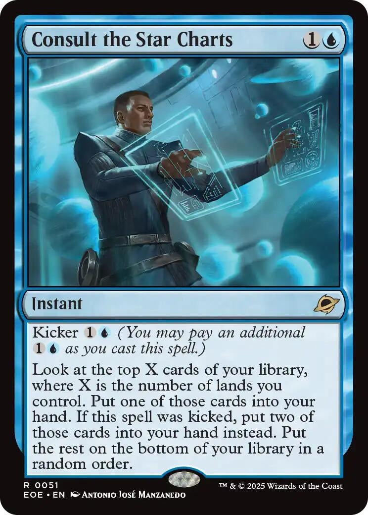Image for Consult the Star Charts (51) (Edge of Eternities) - Magic: The Gathering