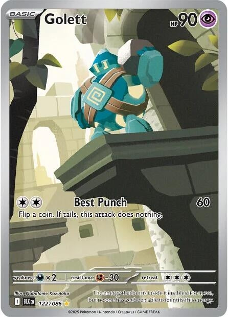 Golett (122/086) (SV: Black Bolt)