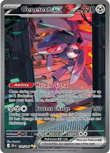 Image for Genesect ex (169/086) (SV: Black Bolt) - Pokemon